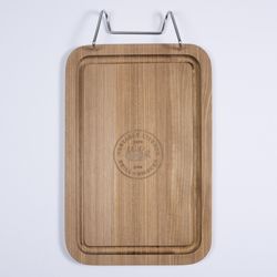 PK Grills 17.5 in. L X 11.5 in. W X 1 in. Teak Wood Cutting Board