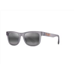 Maui Jim Kaulike Sunglasses Unisex Matte Transparent Gray Frame Neutral Gray Lens Polarized