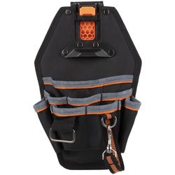 Klein Tools 8 pocket Ballistic Polyester Tool Pouch Black