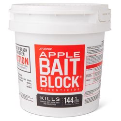 JT Eaton Toxic Apple-Flavored Rodenticide Bait Blocks For Mice and Rats 9 lb 144 pk