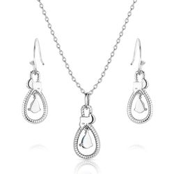 Montana Silversmiths Women's Turquoise Tear Drop Jewelry Sets