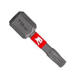 Diablo Torx #15 X 1 in. L Driver Bit Black Oxide 5 pk