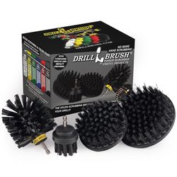 Drillbrush 5 in. W Ultra Bristle Metal Handle Drill Brush Set
