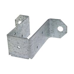 Simpson Strong-Tie ZMax 4.32 in. H X 1.5 in. W 14 Ga. Steel Deck Post Tie