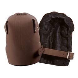 CLC 8.25 in. L X 4.25 in. W Leather Knee Pads Brown
