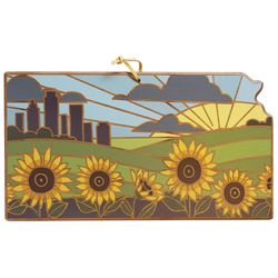 Totally Bamboo 17 in. L X 9 in. W X 1 in. Bamboo Kansas Serving & Cutting Board