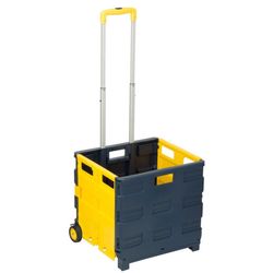 Honey-Can-Do 39 in. H X 18 in. W X 15 in. D Collapsible Utility Cart