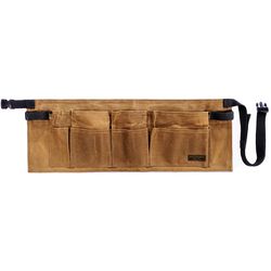 Readywares Heavy Duty 9 pocket Canvas Waxed Waist Apron Tan 1 pk