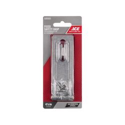 Ace Galvanized Steel 4-1/2 in. L Fixed Staple Safety Hasp