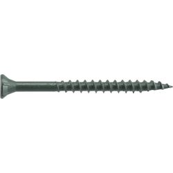Deck Plus No. 10 Ga. X 2-1/2 in. L Green Star Flat Head Deck Screws