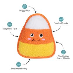 Pet Shop by Fringe Studio Multicolored Plush Candy You Dig It Dog Toy