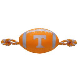 Pets First NFL For Dog Orange Nylon Tennessee Volunteers Football Dog Toy 1 pk