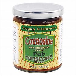 Angry Irishman Corrosive Pub Mustard Hot Sauce 9 oz