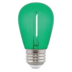 Westinghouse Edison Style S14 E26 (Medium) LED Bulb Green 40 Watt Equivalence 1 pk
