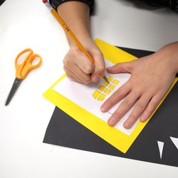 Bazic Products 22 in. W X 28 in. L Fluorescent Yellow Poster Board