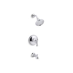 Kohler Elliston 1-Handle Polished Chrome Tub and Shower Faucet