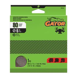 Gator 5 in. D X 1 in. X 3/4 in. thick Grinding Wheel 1 pc