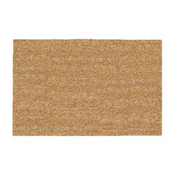 DeCoir 30 in. W X 18 in. L Tan Natural Tan Door Mat