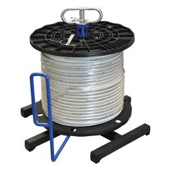 Madison Electric Wire Smart 19.75 in. L Blue Steel Cable Organizer