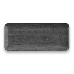 TarHong Melamine Faux Real Blackened Wood Serve Tray 1 pc