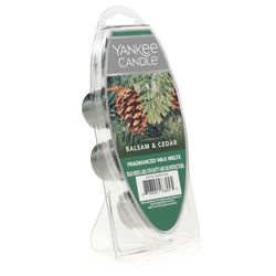 Yankee Candle Green Balsam and Cedar Scent Fragranced Wax Cubes