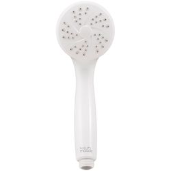 PlumbCraft White Plastic 1 settings Handheld Showerhead 2 gpm
