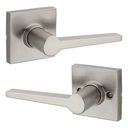Kwikset Safe Lock Daylon Satin Nickel Passage Lever