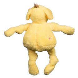 HuggleHounds HuggleMutt For Dog Beige Plush Roxie Knottie Pet Toy Large 1 pk