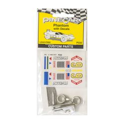 PineCar Custom Parts With Decal Multicolored