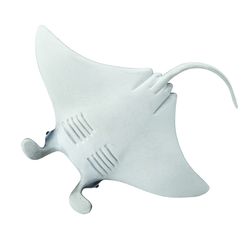 Safari Ltd. Wild Safari Manta Ray Toy Black/White