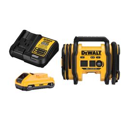DEWALT 20V MAX Tire Inflator with DEWALT 20V MAX* Battery Pack with Charger, 3-Ah