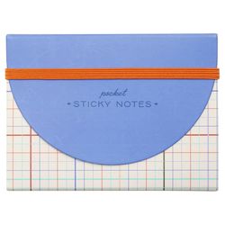 Kikkerland Inkerie 4 in. W X 5 in. L Assorted Pastel Sticky Notes 5 pad