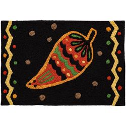 Jellybean 20 in. W X 30 in. L Multi-Color Party Pepper Polyester Accent Rug