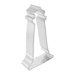 R&M International Lighthouse 3 in. W X 5 in. L Cookie Cutter Silver 1 pc