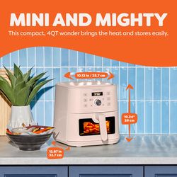 Instant Pot 4QT VORTEX Mini Rosewater Rosewater 4 Digital Air Fryer