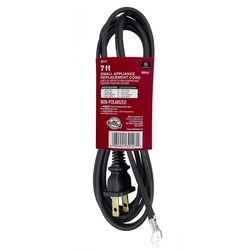 Ace 16/2 HPN 125 V 7 ft. L Appliance Cord