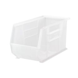 Quantum Storage 8-1/4 in. W X 9 in. H Stack and Hang Bin Polypropylene Clear
