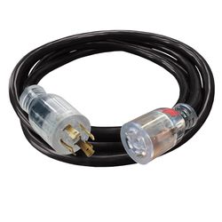 Reliance Controls 10/4 120/240 V 10 ft. L Generator Power Cord