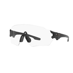 Oakley SI Tombstone Sunglasses Unisex Matte Black Frame Purple Lens