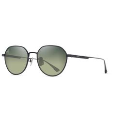 Maui Jim Kaulana Asian Fit Sunglasses Unisex Matte Black Frame Maui HT Lens Polarized