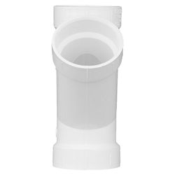 Charlotte Pipe Schedule 40 2 in. Hub X 2 in. D Hub PVC Wye 1 pk