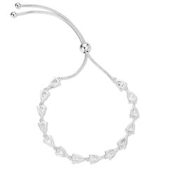 Montana Silversmiths Women's Westward Crystal Bolo Bracelet