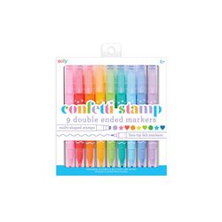 OOLY Assorted Felt Tip Markers 9 pk