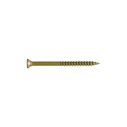 FastenMaster GuardDog No. 10 X 2-1/2 in. L Gold Phillips/Square Bugle Head Deck Screws 350 pk
