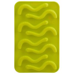 Trudeau Gummy Worms Chocolate Mold Green