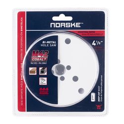Norske 4-1/8 in. Cobalt Bi-Metal High Speed Steel 4-1/8 in. L Hole Saw