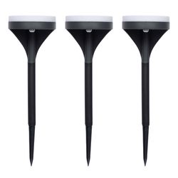 Alpine Solar Powered 1.5 W LED Pathway Light 3 pk