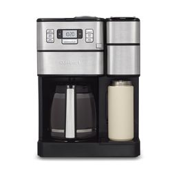 Cuisinart 12 cups Black/Silver Coffee Maker