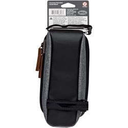 Bell Sports Stowaway Fabric 500 Top Tube Phone Storage Bag Black/Silver