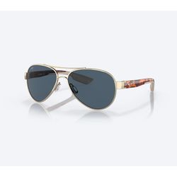 Costa Loreto Sunglasses Men's Rose Gold/Tortoise Gray Frame Gray 580P Lens Polarized